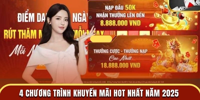 4 chương trình ưu đãi 33WIN hot nhất năm 2025 nên tham gia