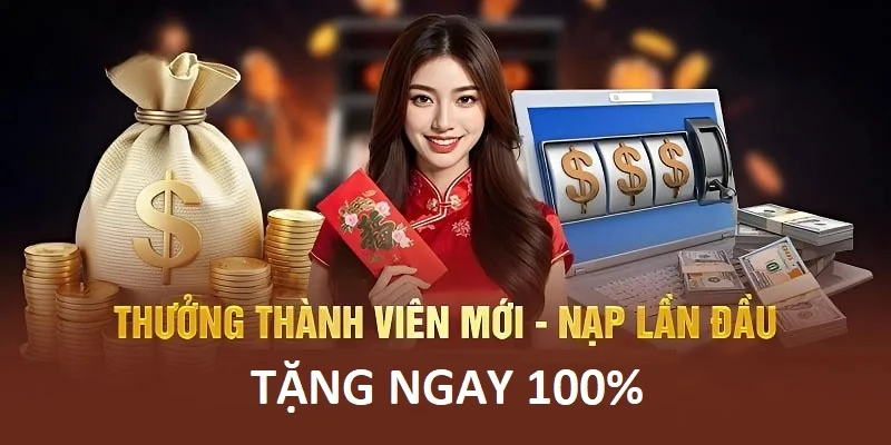 Siêu ưu đãi nạp tiền lần đầu được tặng ngay 100% giá trị tiền giao dịch